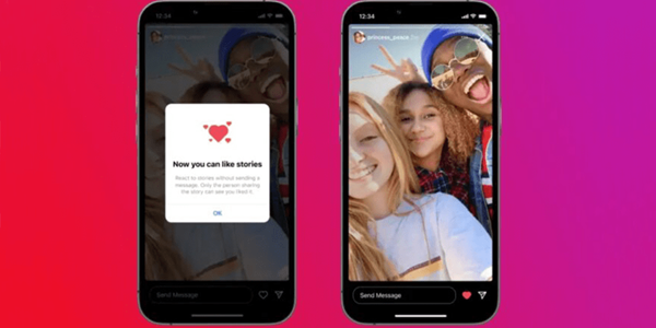 قابلیت لایک خصوصی استوری‌ها به اینستاگرام اضافه شد