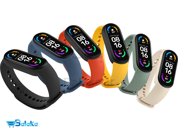 مشخصات مچ بند هوشمند شیائومی مدل Mi Band 6 Global