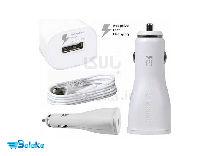 شارژر فندکی سامسونگ مدل EP-LN915UCWEGSTD همراه با کابل microUSB