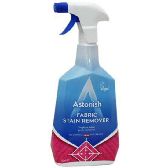 اسپری پاک کننده لکه از پارچه و لباس Astonish 750ml