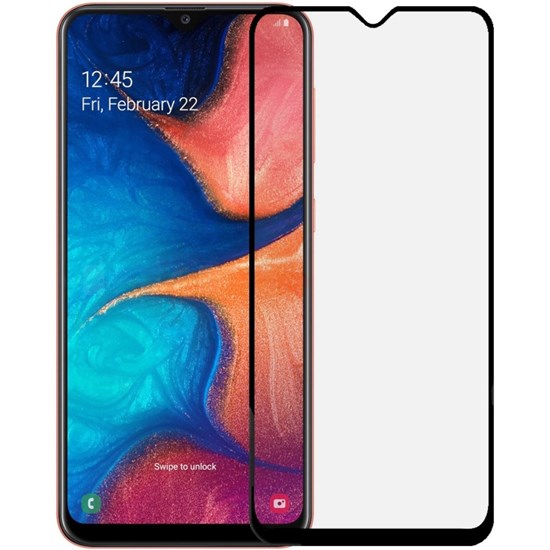 محافظ صفحه نمایش شیشه ای مناسب برای گوشی موبایل سامسونگ Galaxy A20