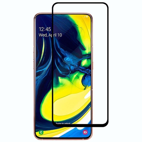 محافظ صفحه نمایش شیشه ای مناسب برای گوشی موبایل سامسونگ Galaxy A80