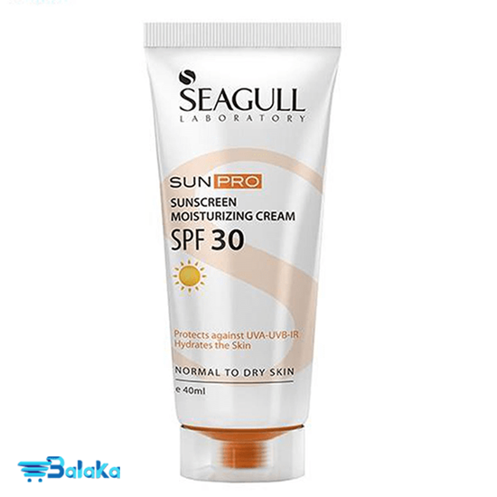 کرم ضد آفتاب و مرطوب کننده سی گل SPF30 مدل Sunpro