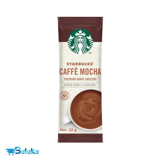 ساشه قهوه فوری استارباکس با طعم کافه موکا | Caffe Mocha
