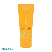 ضد آفتاب و ضد لک بی رنگ پوست چرب و مستعد آکنه لافارر SPF50 حجم 40 میل